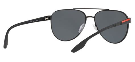 prada linea rossa ps54ts sunglasses|Prada Linea Rossa PS 54TS 1AB5Z1 Black Metal Pilot .